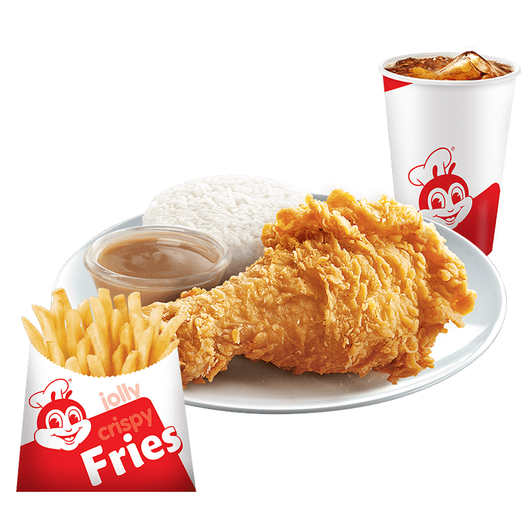 1 pc. Chickenjoy with fries